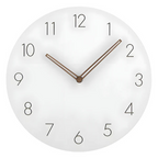 Nork Minimalist Wall Clock | Contemporary Wood Design