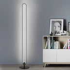Minimalist Oval Floor Lamp - view 3