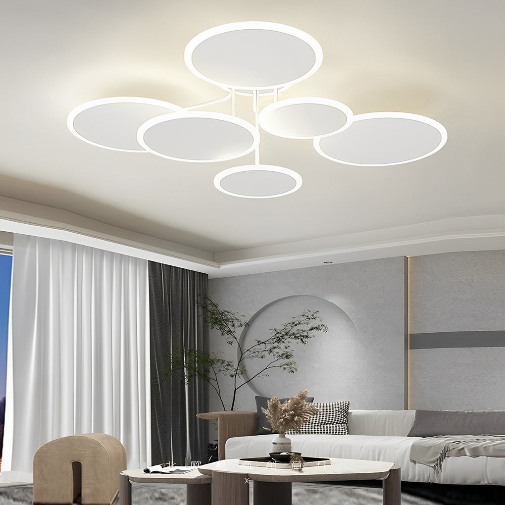 Perla Dimmable Flush Mount (20"–45")