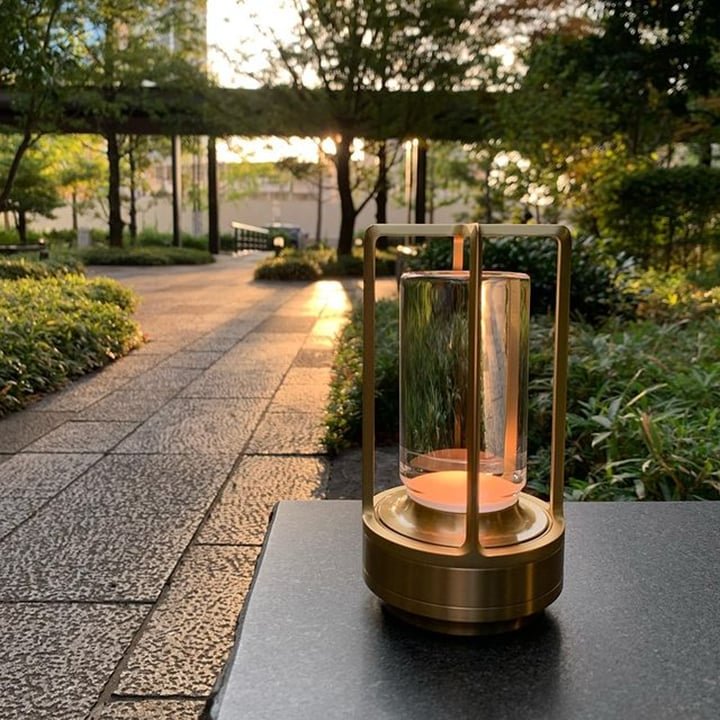 CrystalGlow Dimmable Crystal Lamp