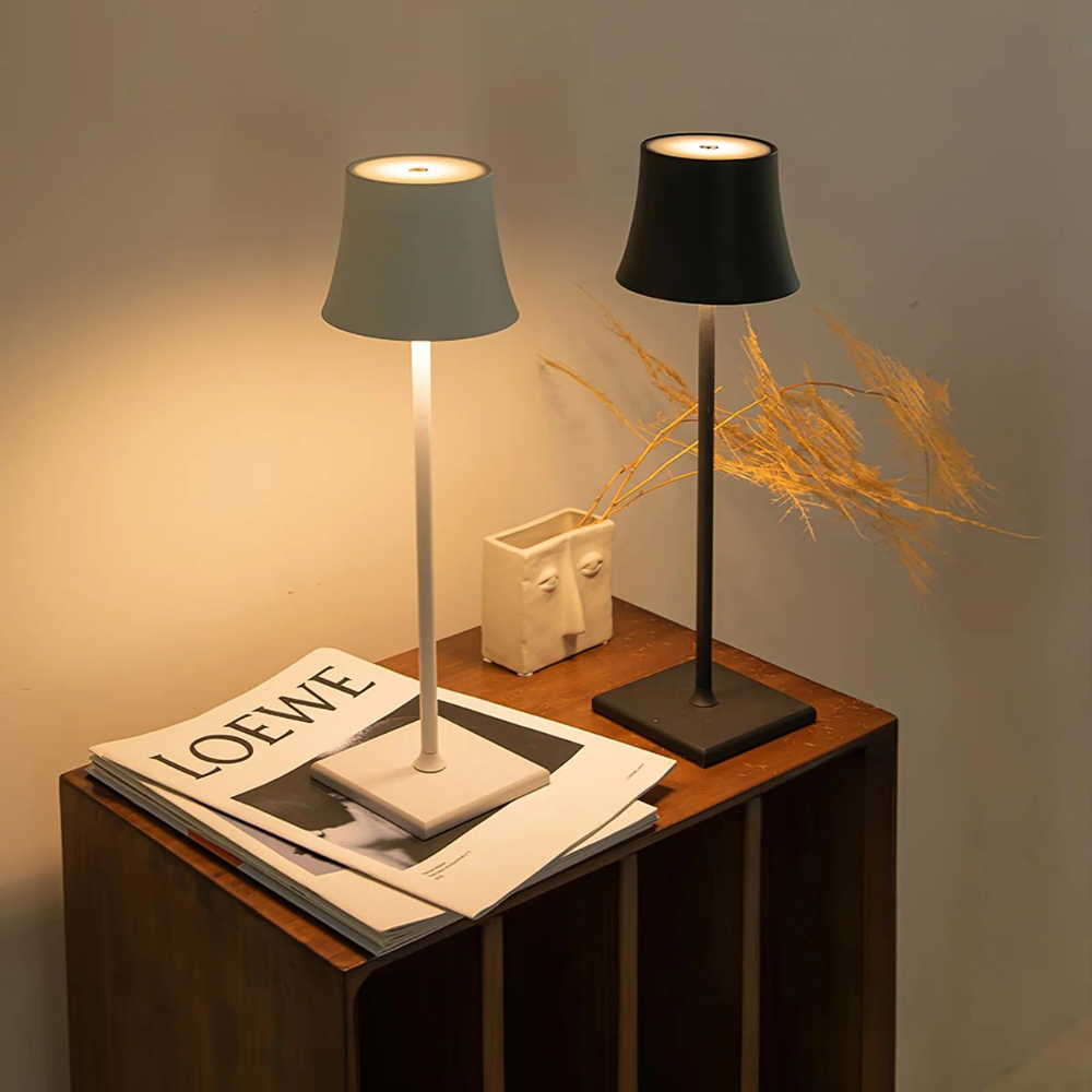 GoldGlow Cordless Table Lamp