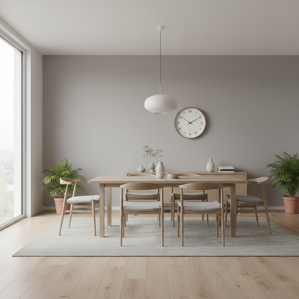Nordic Silent Wall Clock