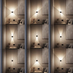 Xena Louvered Wall Sconce