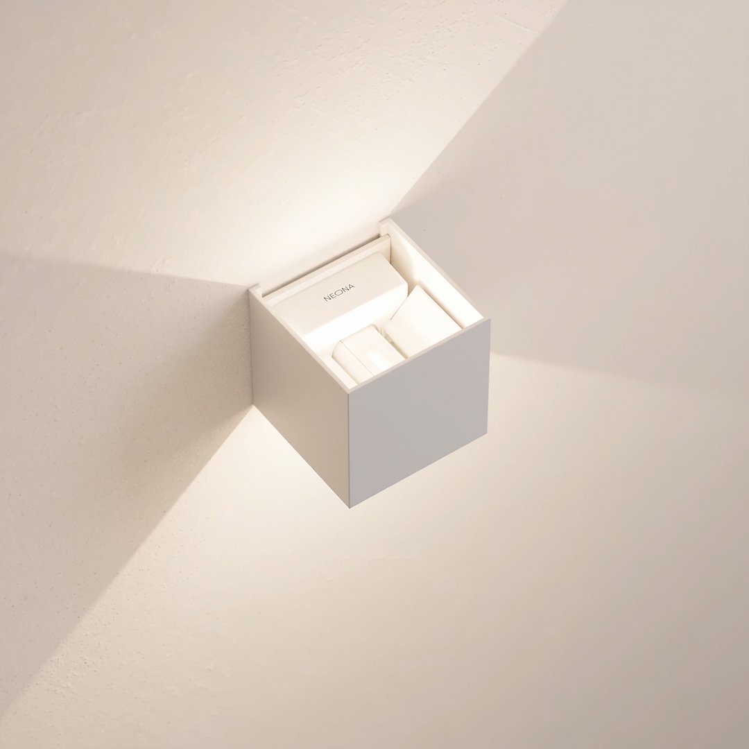 Xena Louvered LED Wall Lamp - view 4