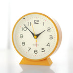 Alarm Clock Silent Quartz Vintage Table Clock