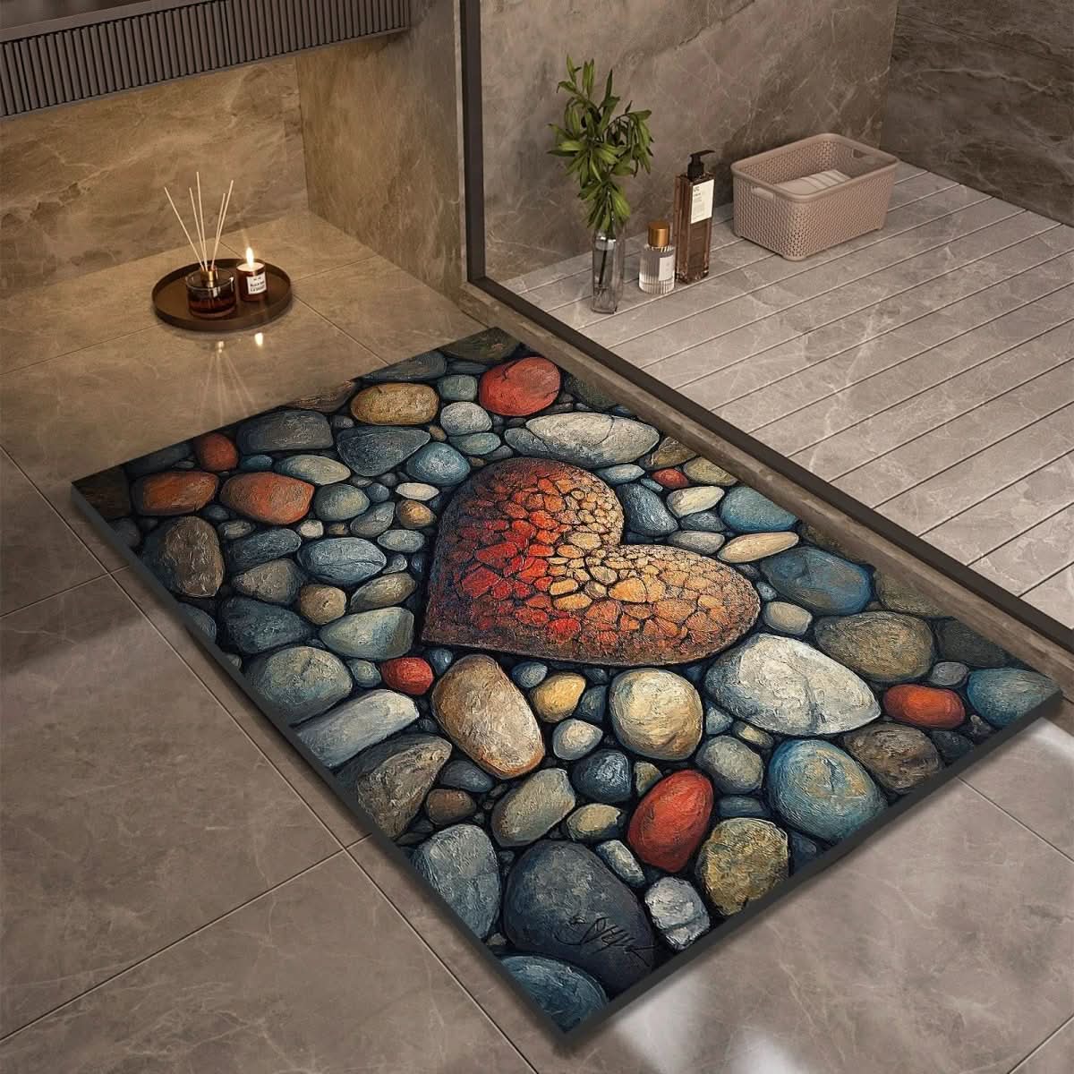 AquaSoft Quick-Dry Bath Mat