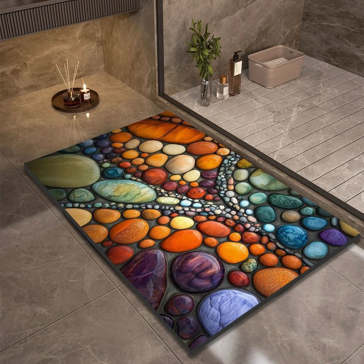 AquaSoft Quick-Dry Bath Mat