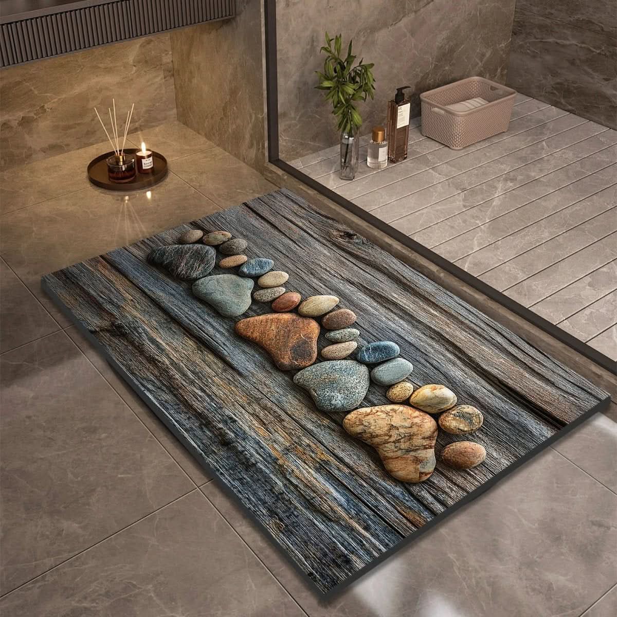 AquaSoft Quick-Dry Bath Mat