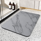 Bathroom Mat Quick Dry Diatom Stone Non Slip Marble Rug