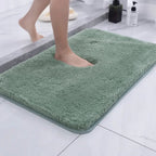 Plush Bath Rug Non Slip Backing Bathroom Comfort