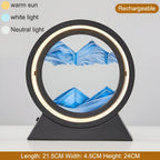 SandGlow Moving Sand Art Lamp (9")