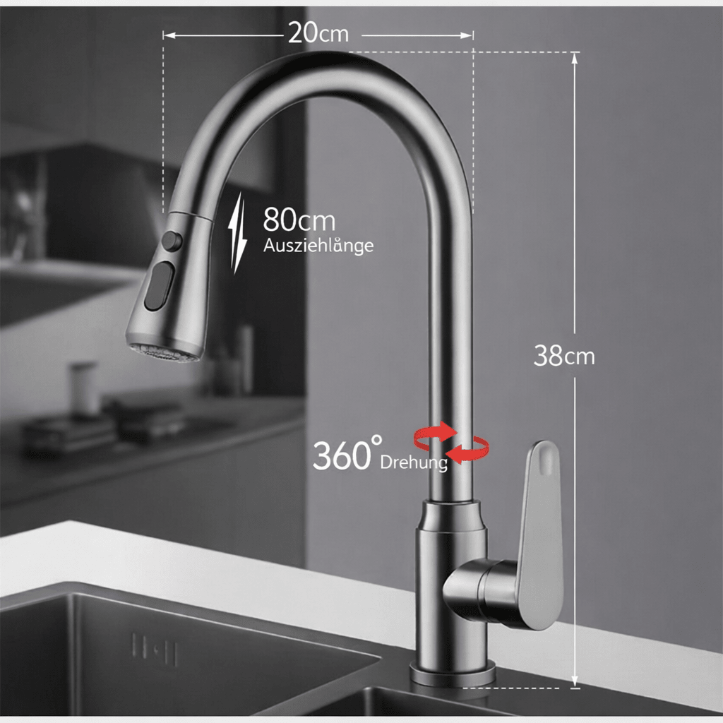 SwiveLux 360 Kitchen Faucet