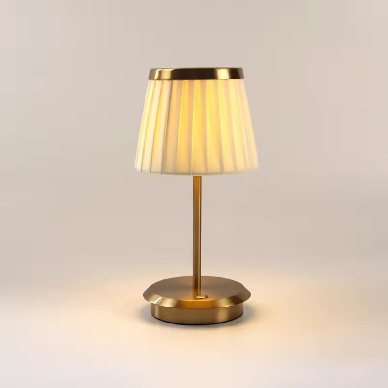 LumiLuxe Fabric Shade Table Lamp