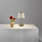 LumiLuxe Fabric Shade Table Lamp