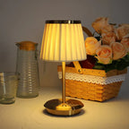 LumiLuxe Fabric Shade Table Lamp - view 3