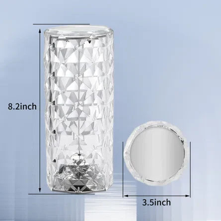 CrystalGlow Diamond Table Lamp - view 4