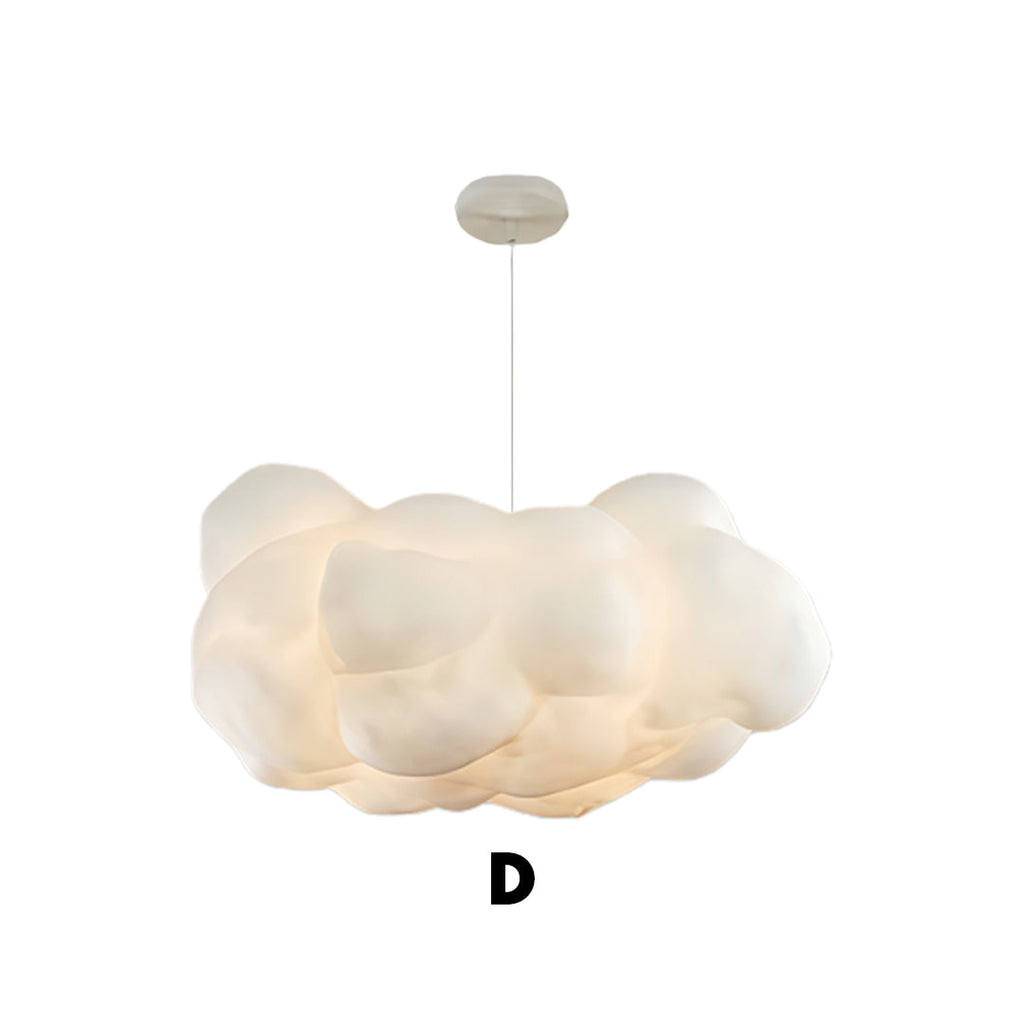 Cumulus Cloud Fabric Pendant (12"–35")