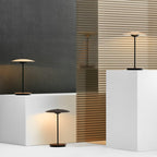 GingerGlow Minimalist Table Lamp