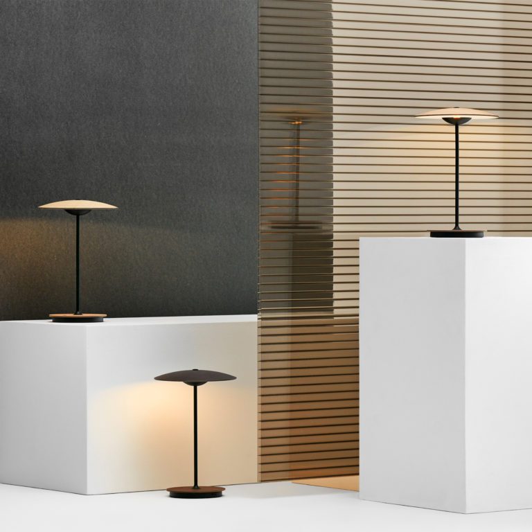 GingerGlow Minimalist Table Lamp