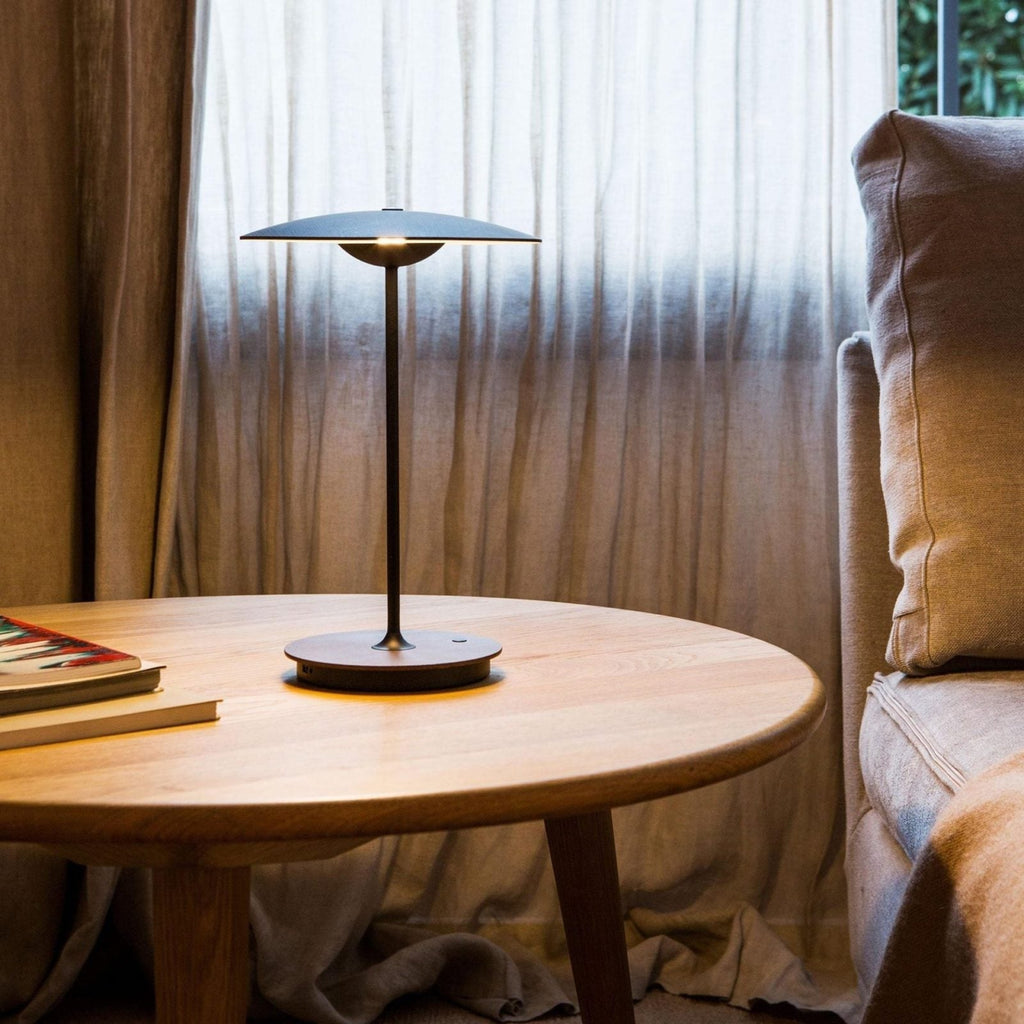 GingerGlow Minimalist Table Lamp