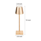 Derby Cordless Table Lamp (15")
