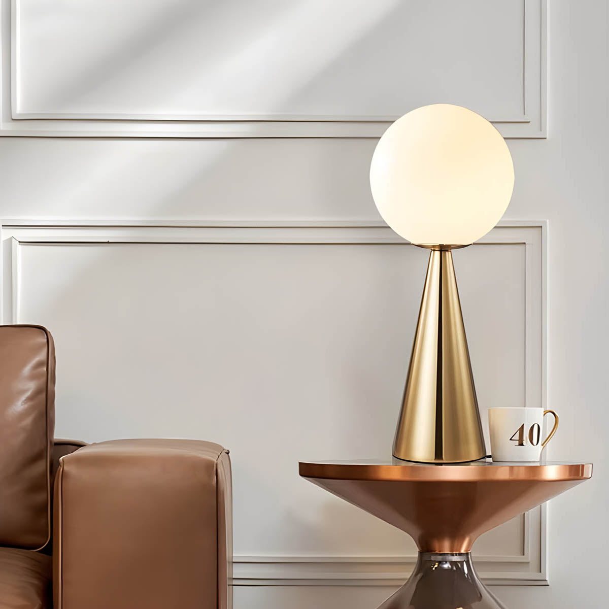 Harmoniq Glass Accent Table Lamp - view 6