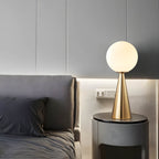 Harmoniq Conical Glass Table Lamp