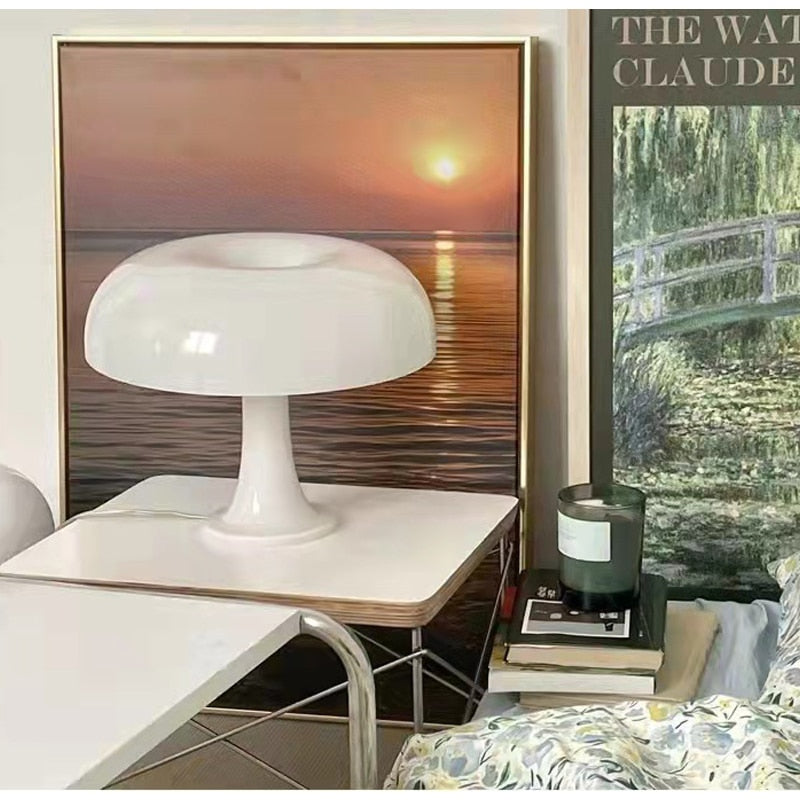 GlowElegance Mushroom Table Lamp