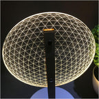 AvantaGlow 3D Wood Accent Lamp - view 2