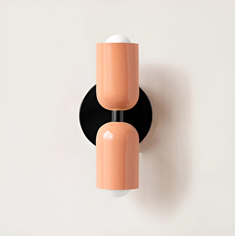 VintageGlow Double-Sided Wall Sconce (8")