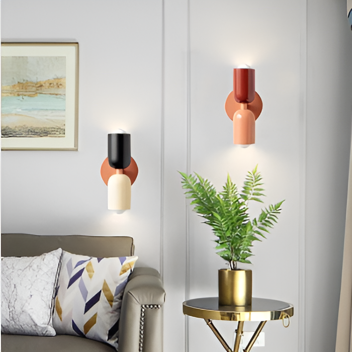 VintageGlow Double-Sided Wall Sconce (8")