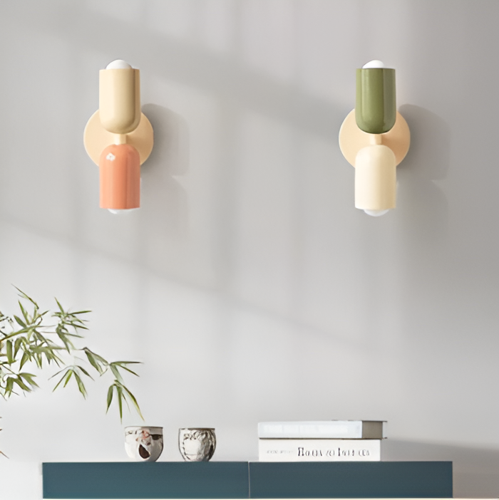 VintageGlow Double-Sided Wall Sconce (8")
