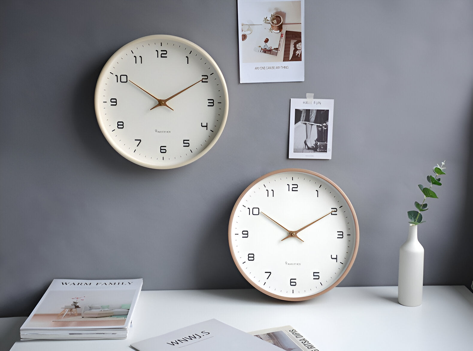 Nordic Silent Wall Clock