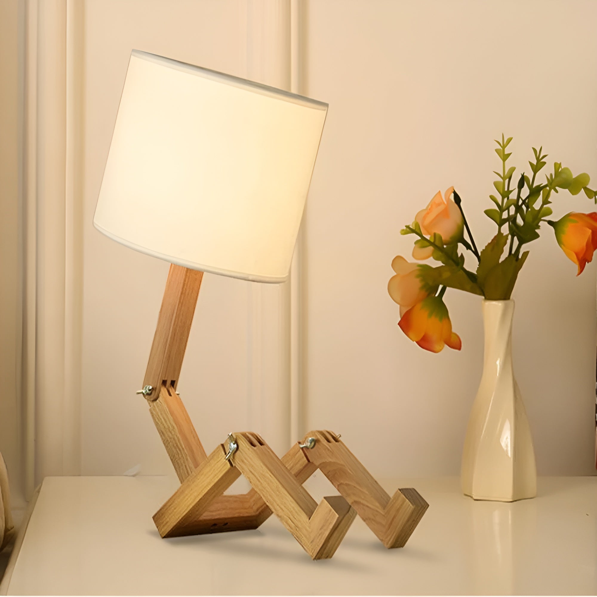 FlexiWood Adjustable Wood Lamp - view 2