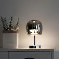 GlowSphere Smoke Glass Lamp
