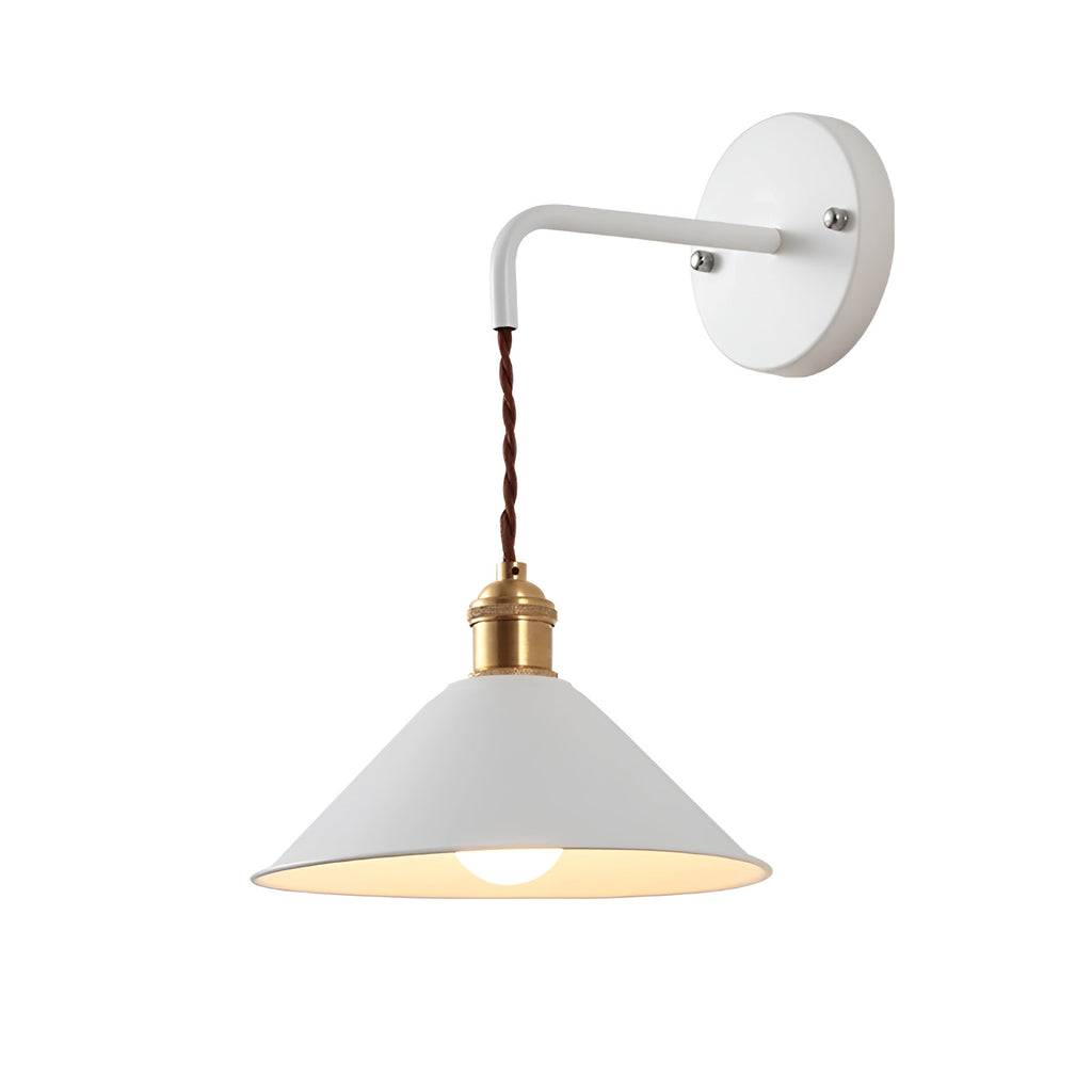 RetroGlow Conical Wall Sconce