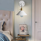 RetroGlow Conical Wall Sconce