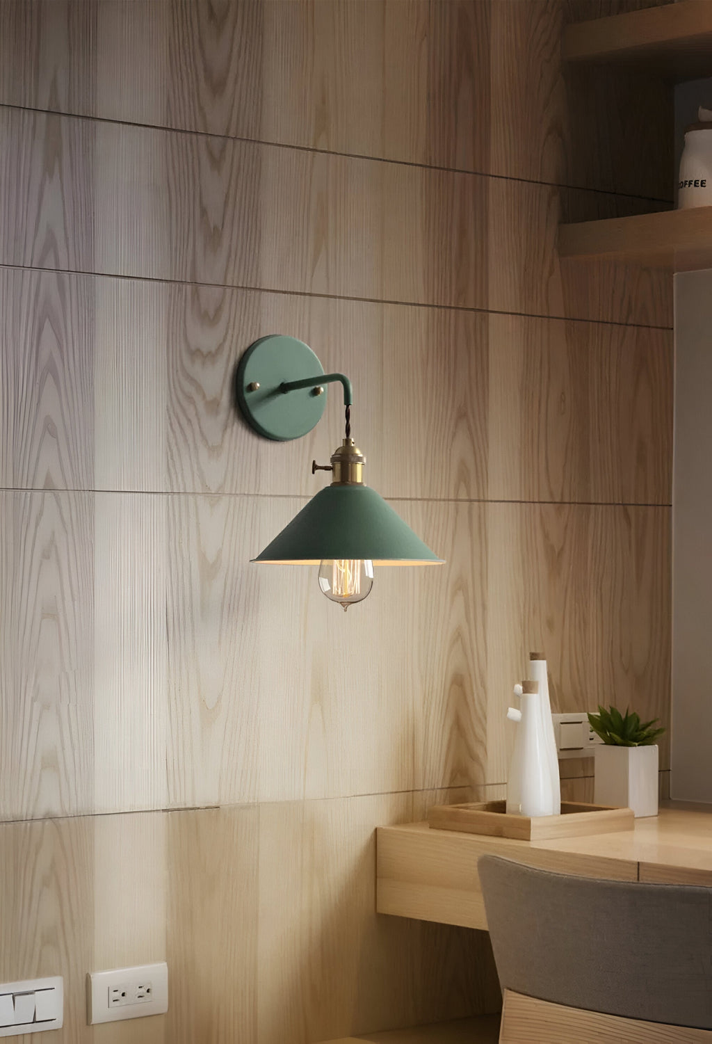 RetroGlow Vintage Wall Lamp - view 5