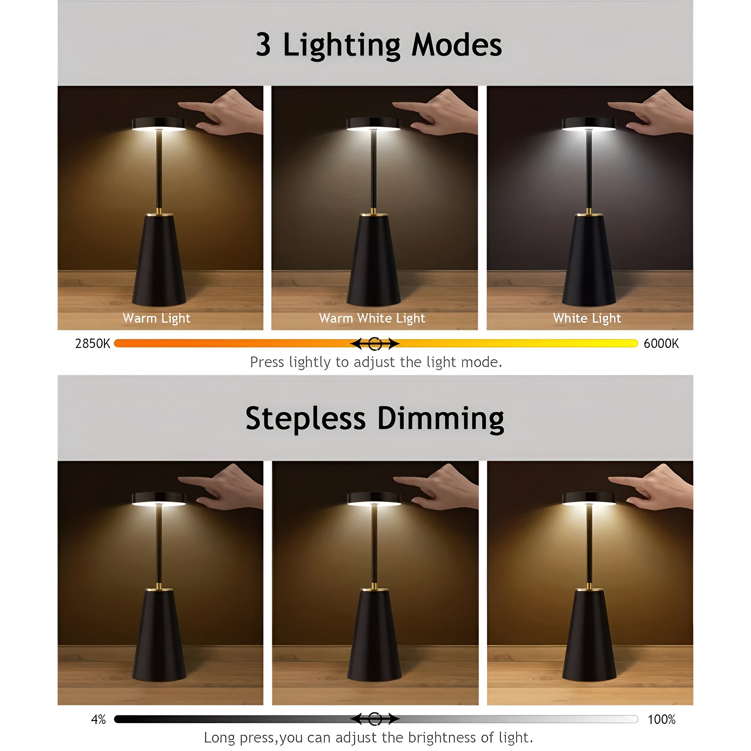 Sleek Lamp Wireless Table Light - view 3