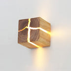 CubeGlow Wooden Wall Lamp - view 5