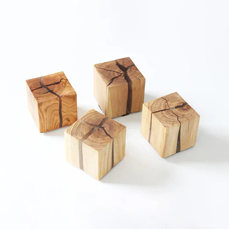CubeGlow Wooden Wall Lamp - view 3