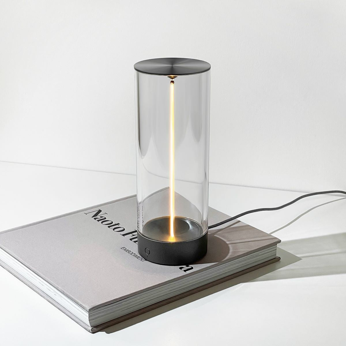 LumiRay Cylindrical Table Lamp (6"–9")