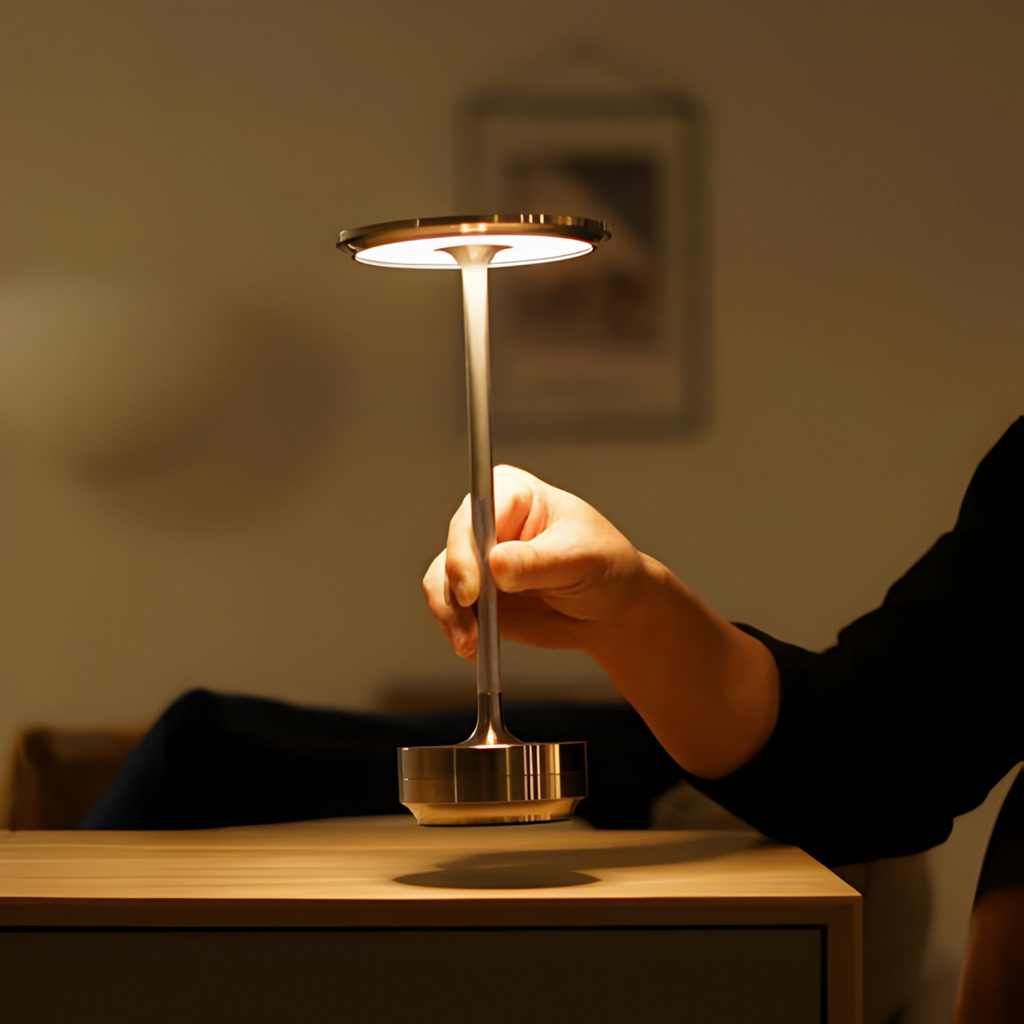 GlowLite Wireless Table Lamp