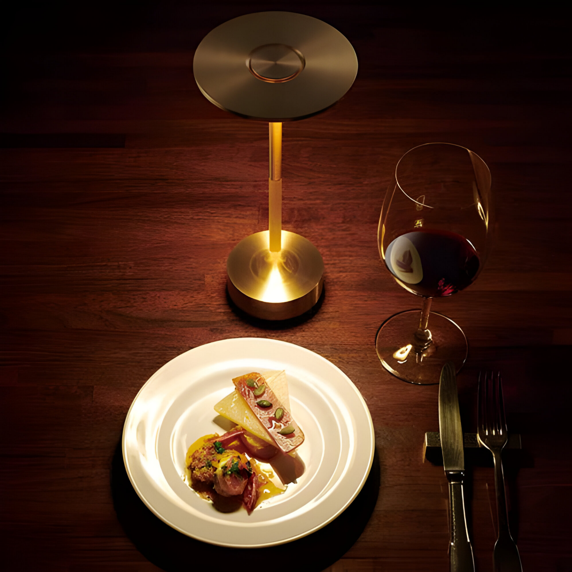 GlowLite Cordless Table Lamp