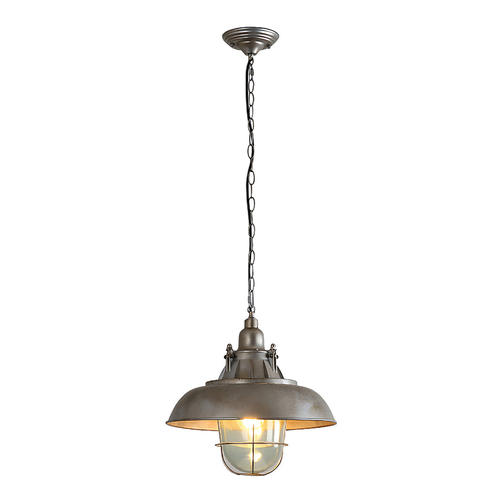 Edison Industrial Glass Pendant (12"–16")