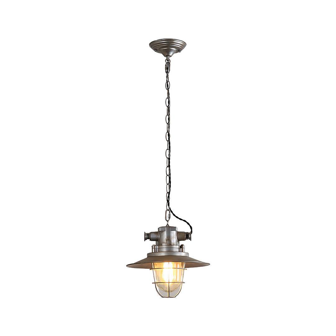 Edison Industrial Glass Pendant (12"–16")