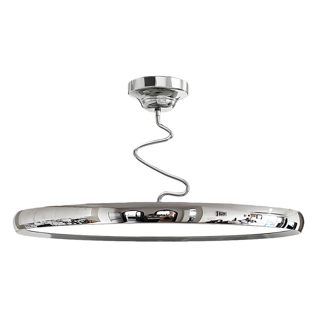 Vortex Twisted Semi-Flush Mount (12"–24")