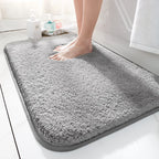 CloudLuxe Plush Bathroom Mat