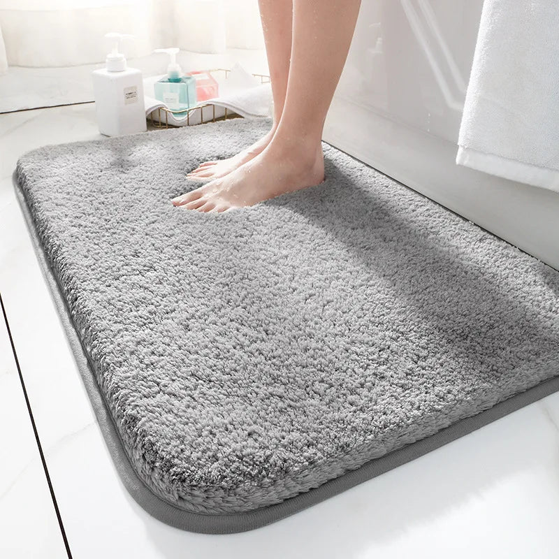 CloudLuxe Plush Bathroom Mat