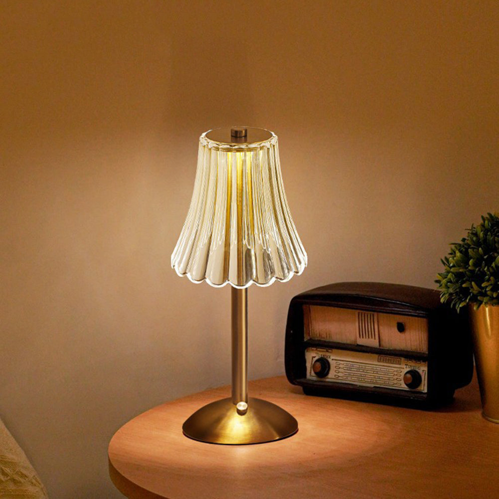 CrystalGlow Touch Crystal Lamp